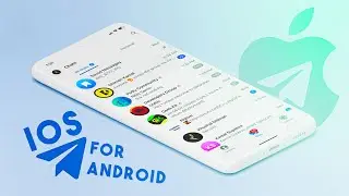 iOS Telegram For Android // iPhone Telegram For Android // Telegram iOS Theme // iOS Telegram