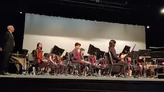 Wind ensemble, March 2023