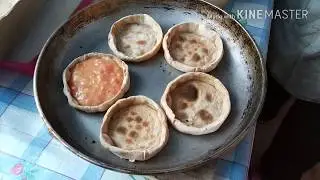 Печём удмуртские перепечи в русской печи