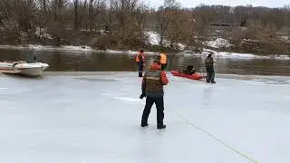 Поиск на реке Днепр. Добротворец и Сальвар. Март месяц.