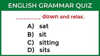 Mixed English Grammar: Can You Pass This Test? #challenge 18