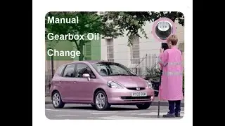 Manual gearbox oil change Honda Jazz/Fit 2002/2007 GD/GE