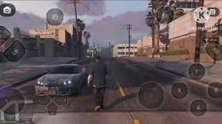 JOGANDO GTA 5 NO CELULAR