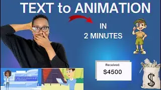 Text to Animation Video using AI Tools for FREE | 2023 | $4500 / m