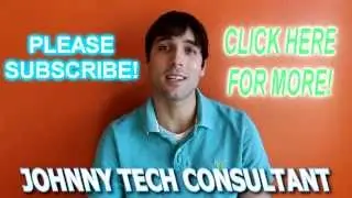 Johnny Tech Consultant - Tech Help, Reviews, Tips and Tricks, & More!