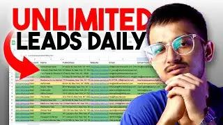 (Hindi) Generate UNLIMITED leads from Google Maps for SMMA 🔥