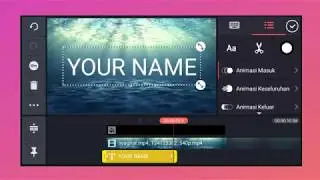Cara membuat intro youtube dengan mudah menggunakan kinemaster !!