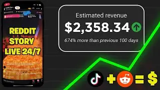 Make $300 Daily By Live Streaming REDDIT Stories to TIKTOK