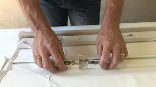 Roman Blind won't stay up - Faulty Cord Lock
