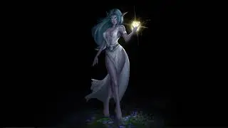 [Wallpaper Engine] World of Warcraft - WoW - Night Elf Priestess - Silvara