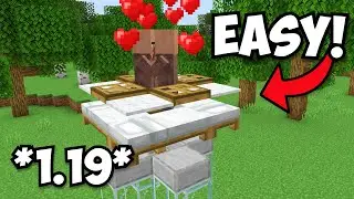 Minecraft's Easiest Villager Breeder | 1.19+ Tutorial