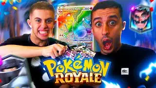 J'AFFRONTE MICHOU DANS UN BATTLE OPENING POKEMON x CLASH ROYALE...