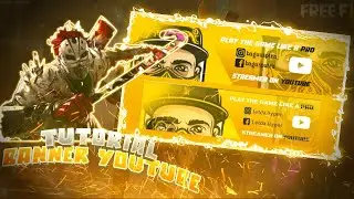 Cara Membuat Sampul/Header YouTube Seperti Letda Hyper Di Android | PIXELLAB TUTORIAL