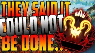 Overcoming The Impossible - How I Solo'd All The Way To Apex Predator