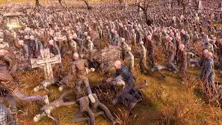 1000 US SOLDIERS VS 20000 ZOMBIES - Ultimate Epic Battle Simulator - UEBS