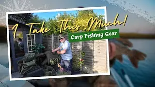 Is This Too Much Carp Fishing Gear?  - What To Take Fishing - A Beginners Guide