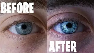 Eye Photo Manipulation Tutorial | Photoshop Composition Tutorial | Time in The Eye