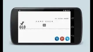 Flappy T-Rex - Running T-Rex game for android.