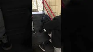 Knocked out white trash
