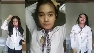 TANTE ZAHRA KANCING BAJUNYA TERLEPAS