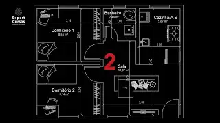 How to make a floor plan for an apartment | Lesson 2 