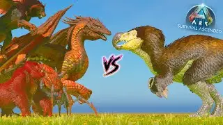 DODOREX vs THE ISLAND GUARDIANS + MANTICORE | Ark Ascended Battle [Ep.50]