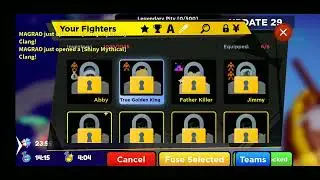 Girando na nova atualização com shiny potion ( anime fighters simulator)