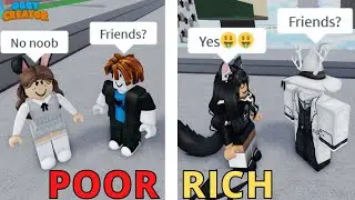 ROBLOX Poor Vs Rich SOCIAL EXPERIMENT | Obby Creator