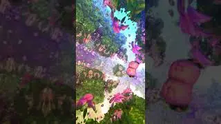 Pulse of flora fractal world