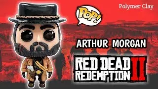 ARTHUR MORGAN | RED DEAD REDEMPTION 2 | CUSTOM FUNKO POP | Polymer Clay  Tutorial