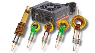 how to make pyrograph with ATX power supply and toroid