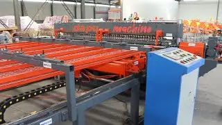 full automatic welded mesh machine for roll mesh and panel mesh