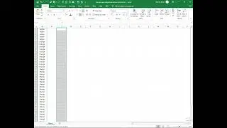 How to copy and paste a column in excel