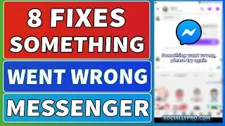 8 Fixes for Messenger Something Went Wrong Problem