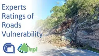 Experts ratings of Roads Vulnerability using open source Web GIS