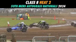 2024 Mens National Autograss Championships, Class 8 Heat 2 (ALL RACES) Yorkshire Dales