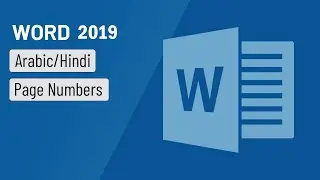 How to fix Microsoft Word 2019 (Arabic/Hindi) page numbering language issue!