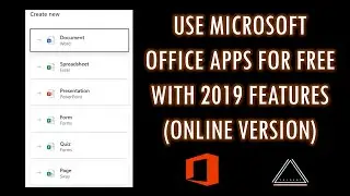 Use Microsoft Office Apps for FREE with Office 2019 Features | Online Version | Word, Excel and PPT