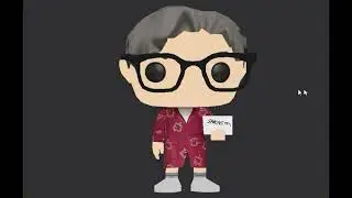Papercraft Funko Leonard - The Big BangTheory Pt2- Designlol