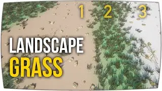 Mulitple Landscape Grass Layer (Gras Auto Spawner) ► Unreal Engine 5 Tutorial 