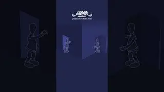 (ASMR) Slowly scratch the wall (twisted space) 