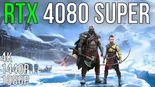 🔴 God of War Ragnarök - RTX 4080 SUPER Performance Test