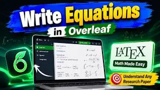 Overleaf Equations: Easy Guide to Writing Equations Like a Pro!
