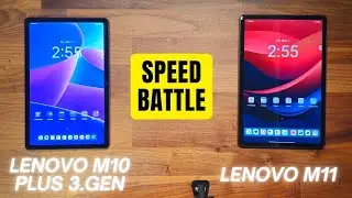 Lenovo Tab M10 Plus (3rd Gen) vs Lenovo Tab M11 | Speed Comparison