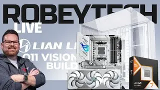 Building a $3600 Gaming PC in the Lian Li o11 Vision (9800x3D / RTX 5080)