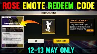 13 MAY FREE FIRE REDEEM CODE | TODAY REDEEM CODE FREE FIRE | FF REDEEM CODE TODAY 13 MAY