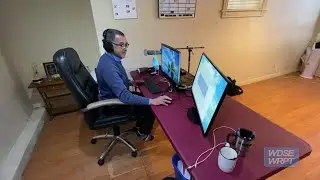 Working from A Basement Radio Studio with The Slice!