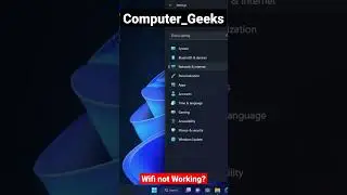 Wifi not showing on Windows 11 best Solution 🔥 