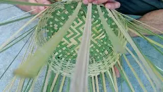 How make basket art Vietnam