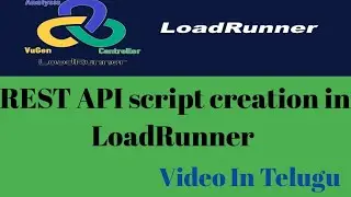 How to create a REST API script in LoadRunner using web rest API